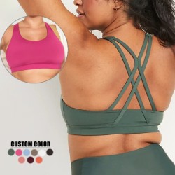 2022 New Polyester Yoga Bra