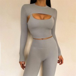 Long Sleeve Exercise Yoga Set