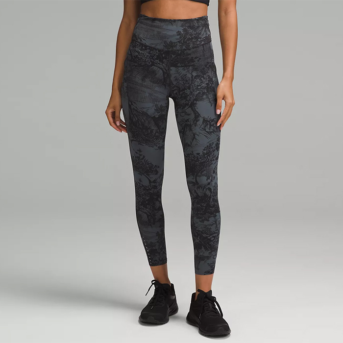 Digital Print Yoga Pants with Pockets