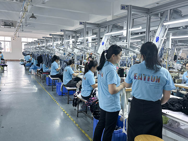 Eation Leggings manufacturer factory floor