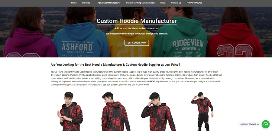 10 Best Custom Hoodie Manufacturers and Wholesale Suppliers Worldwide Eationsportswear