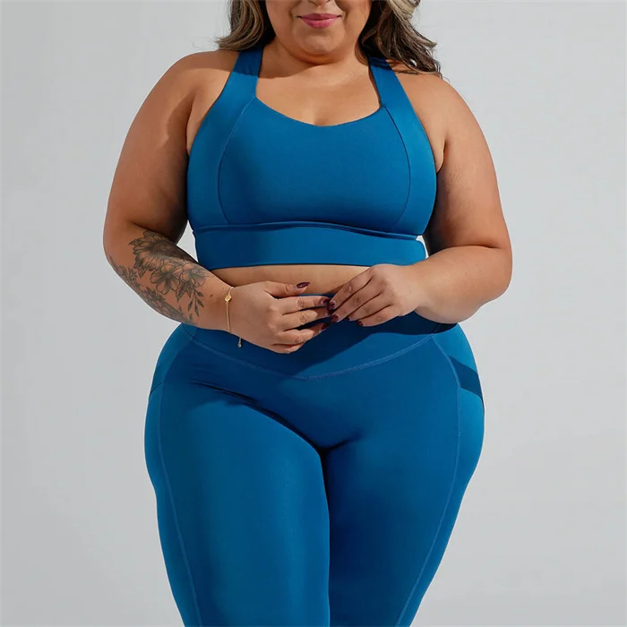 Plus Size Gym Clothing Manufacturer | High-Waisted Leggings & Sports Bra – Wholesale & Private Label